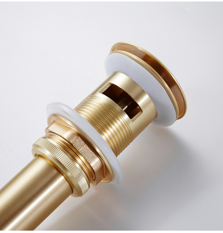 洗手盆下水器防臭按压式浴室柜下水排水管配件卫生间台盆配件下水器带