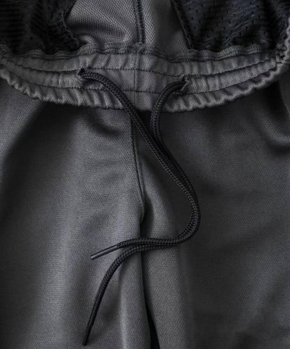 needles 灰黑 蝴蝶刺绣 宽松休闲 日系复古运动休闲裤子男裤长裤女