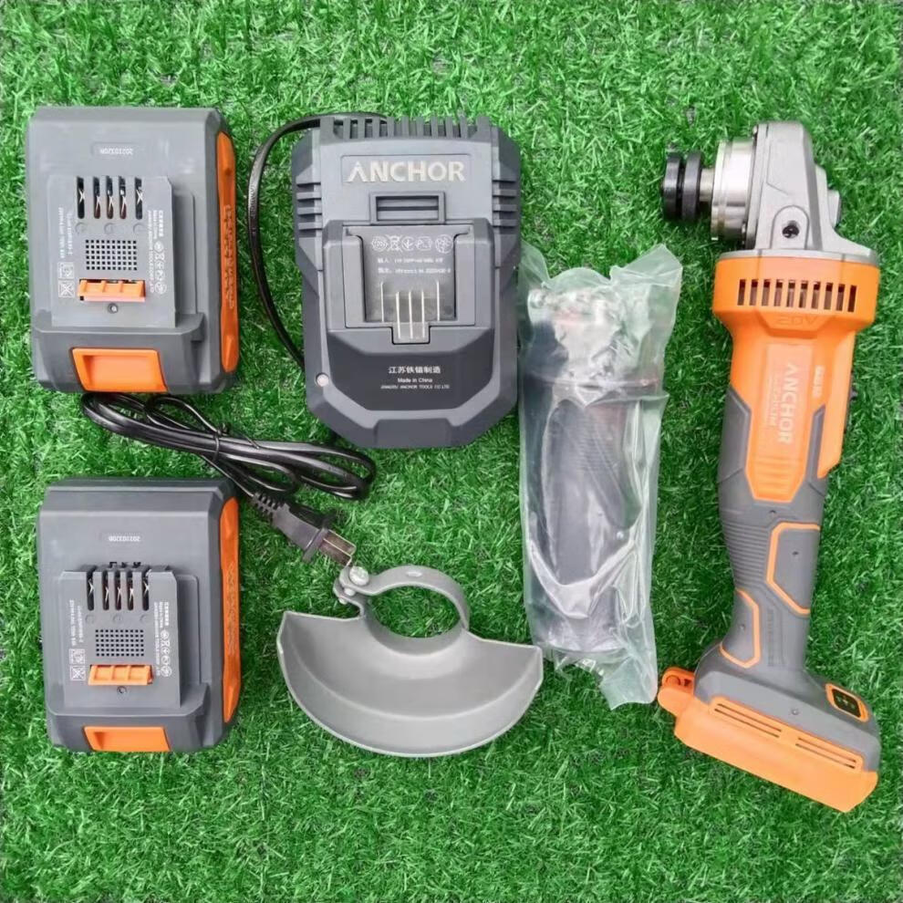 铁锚电动扳手锂电大扭力汽修无刷冲击电风炮充电式架子工板手套筒金