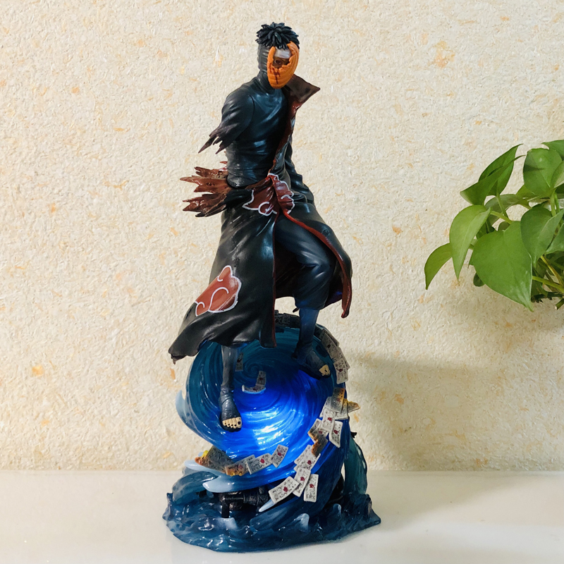 火影忍者cw阿飞带土gk晓组织 可发光 战损 模型摆件雕像礼物 可发光