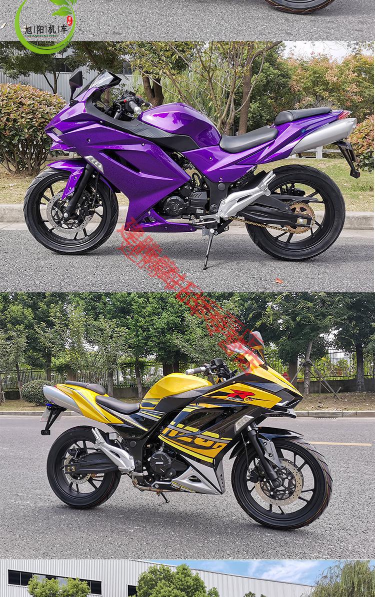 定制定制国产h2跑车摩托车机车双缸水冷200风冷-400c电喷全国可上牌