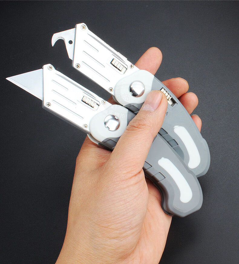 勾刀壁纸刀钩刀工具牛角刀电工刀片加厚剥线切割刀具美工刀定制 直形