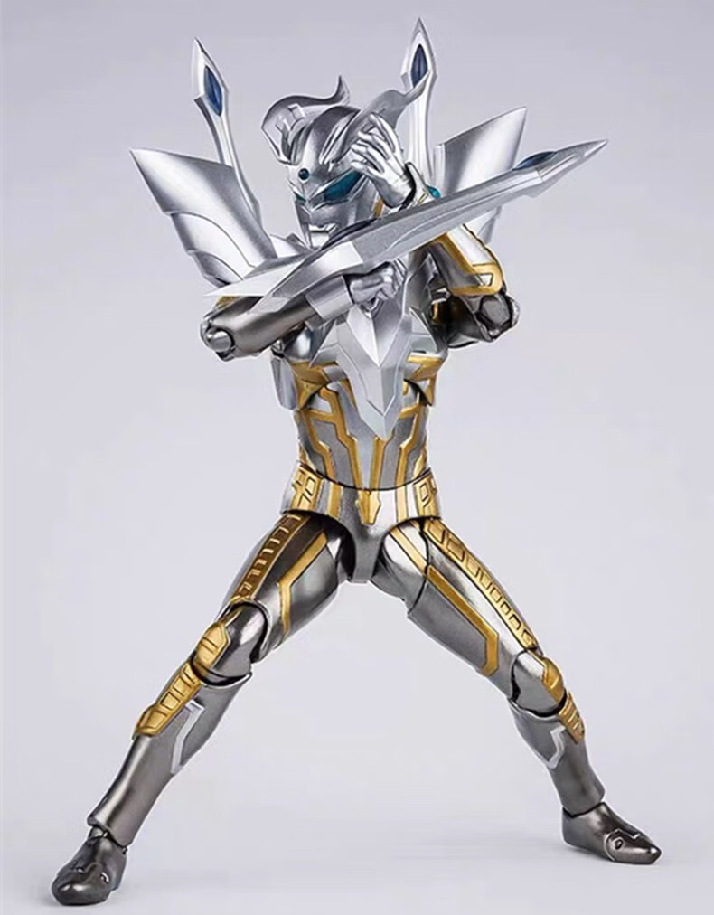 【jd精选】究极光辉赛罗奥特曼shf闪耀形态闪耀shfact特利迦超可动