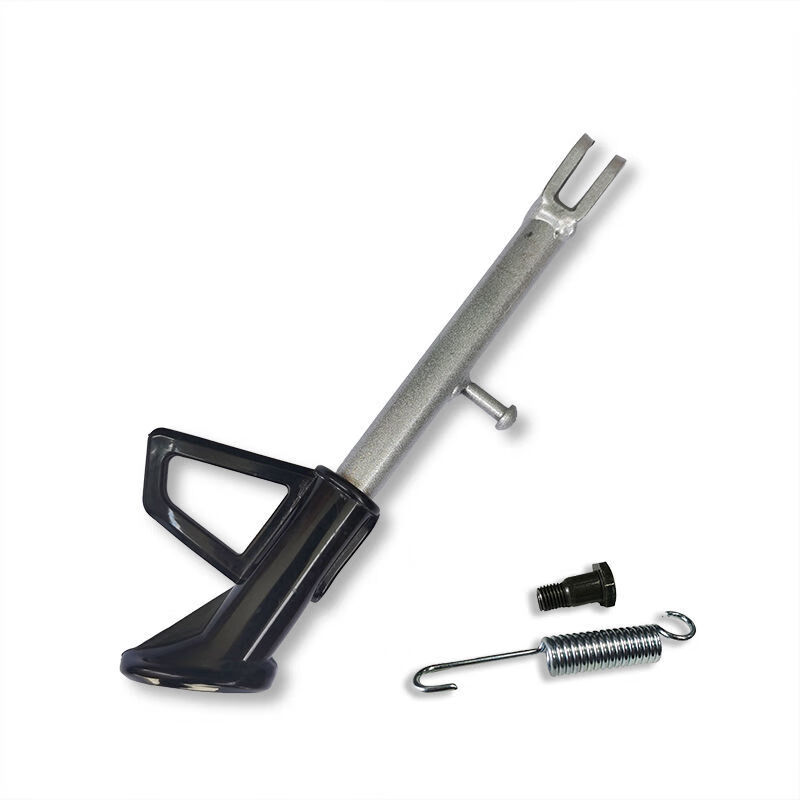 踏板电动车脚撑支撑脚架边撑摩托车撑脚架电瓶车单撑侧撑偏斜站脚 14.