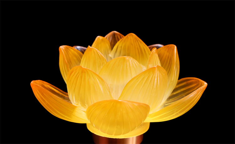 灯佛前摆件观音供佛灯佛堂寺庙荷花灯 19品翡翠花瓶莲花灯/盏【图片