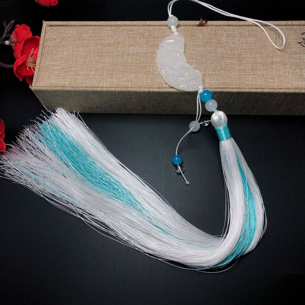 古风压裙坠 古风玉佩腰佩宫绦禁步龙凤佩流苏挂件汉服压裙坠扇坠笛穗