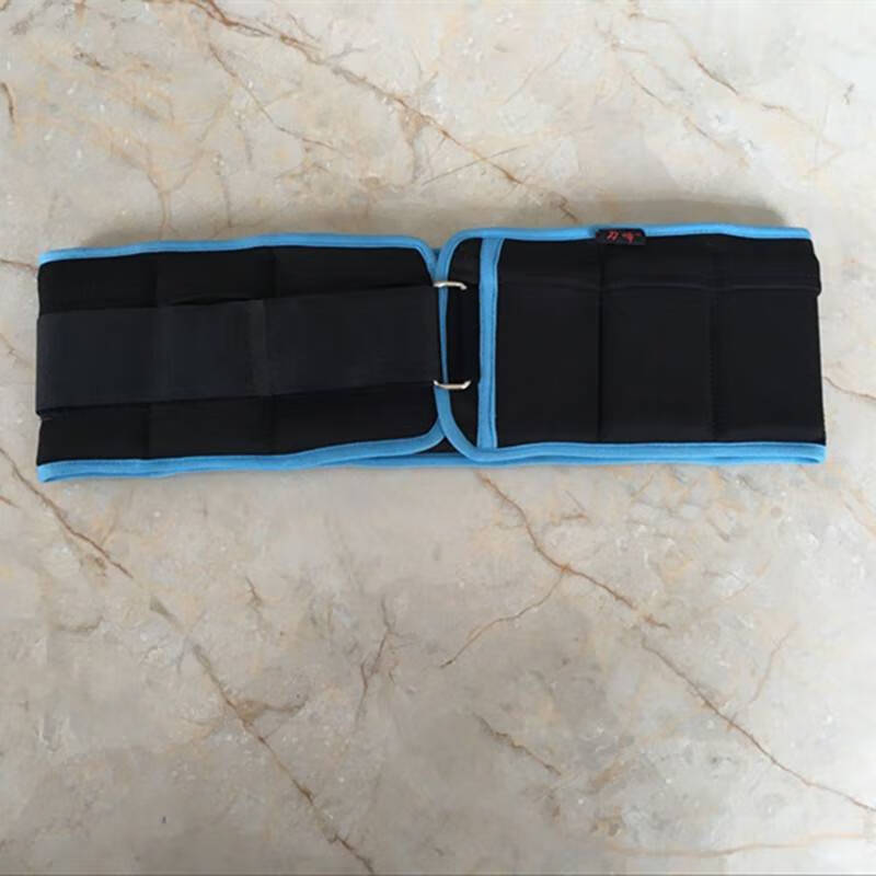 跑步负重腰带沙袋绑腰钢板铅块超薄隐形增重跑步运动沙袋沙包训练装备