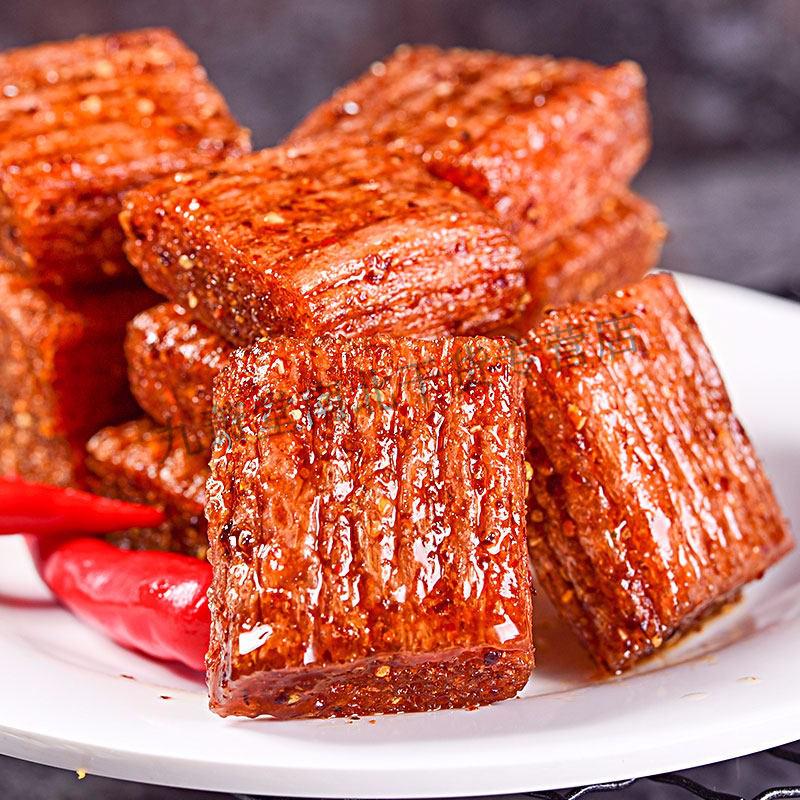 【官方】风车车辣条重庆大肉老式辣条辣片小零食怀旧整箱 君仔风车车