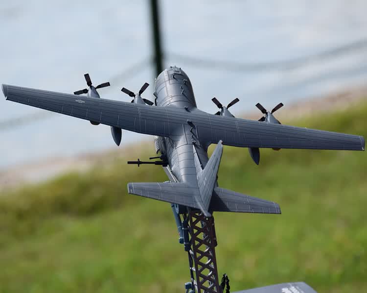 1144洛克希德ac130空中炮艇ac130u飞机模型合金摆件飞机