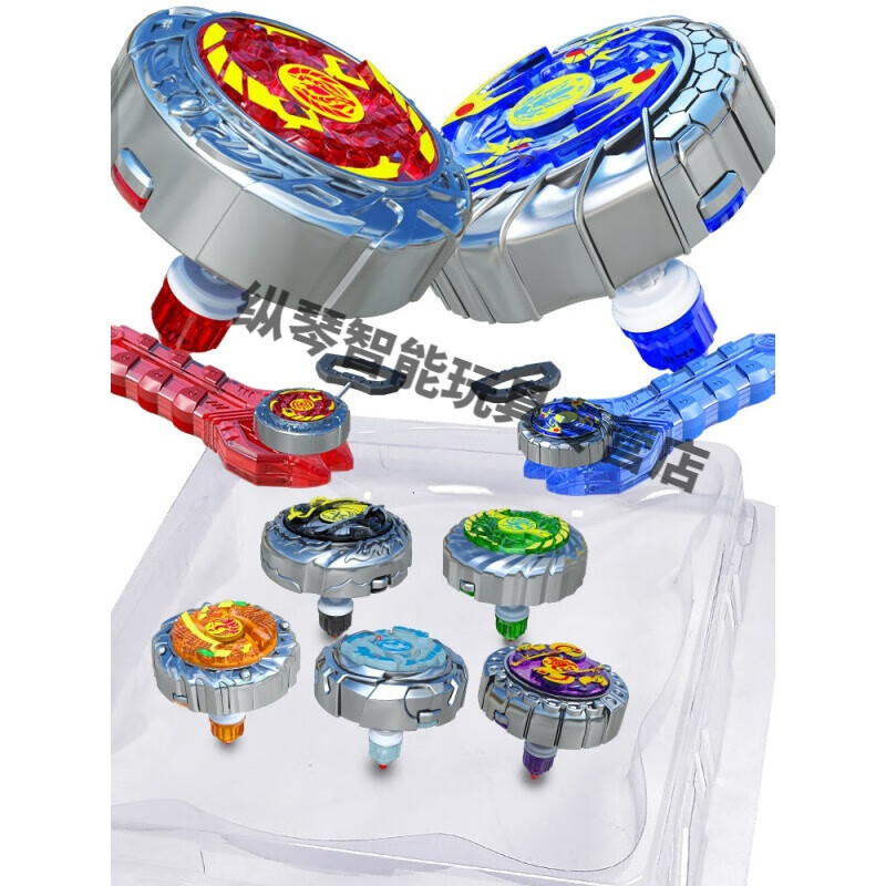 驼螺新款战斗王男孩旋风焰天火龙王 【单只套装】潜影狂鲨-6515【图片