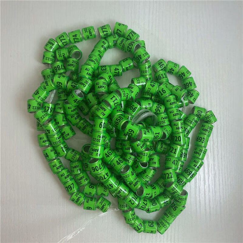 鸽子脚环信鸽足环不带证统一环足环鸽子环赛鸽用品用具鸽环 驰爵 山东