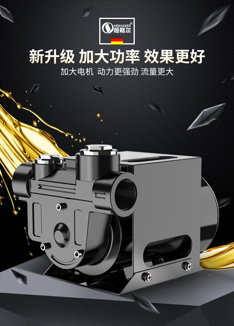 电动抽油泵12v24v220v伏自吸泵柴油泵加油机抽油器小型油泵 【大流量