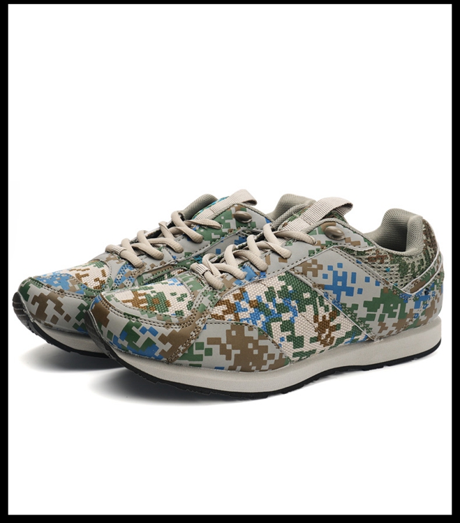 海军作训鞋军版战鞋07新式跑鞋07a迷彩跑鞋男超轻软底作训鞋多威新式