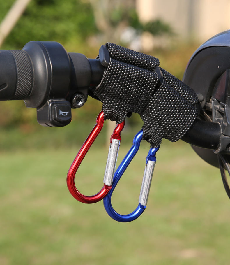 电动车摩托挂钩免打孔铝合金挂钩电瓶车摩托车通用挂钩前置挂物钩合金