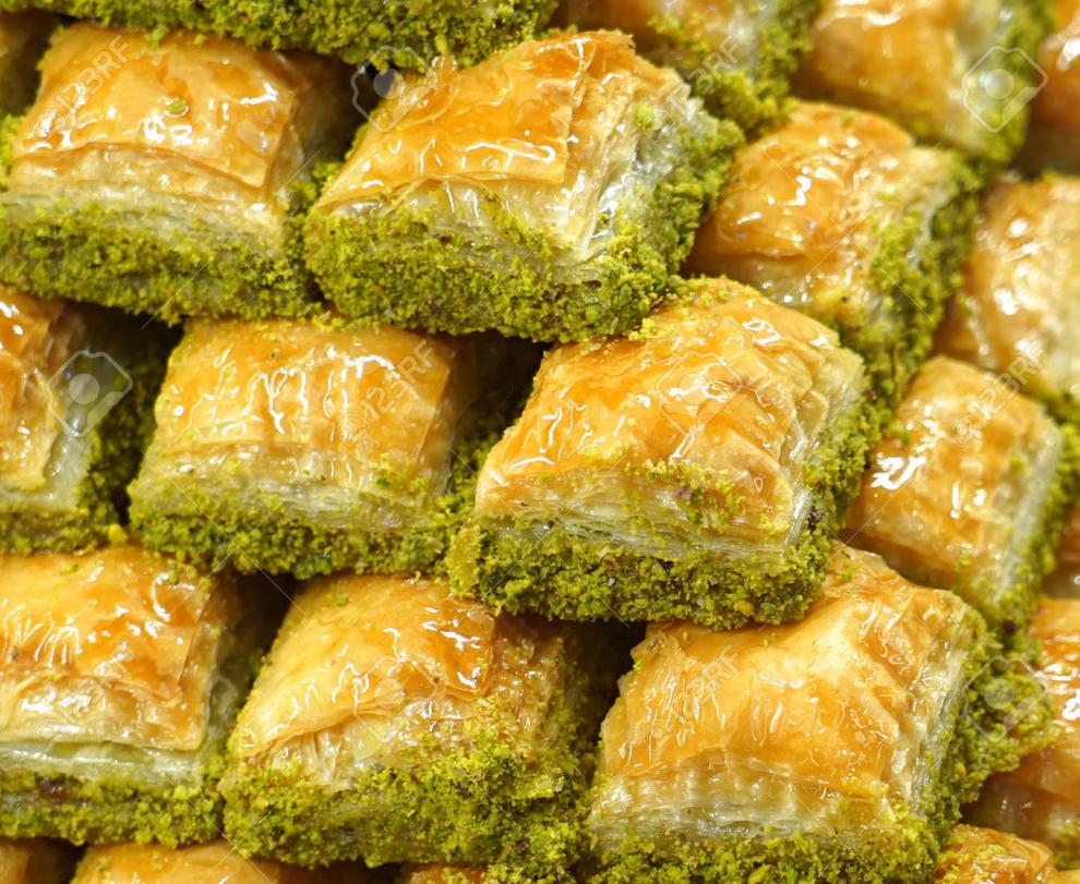 土耳其进口 mado pistachio baklava 开心果千层酥甜品【图片 价格