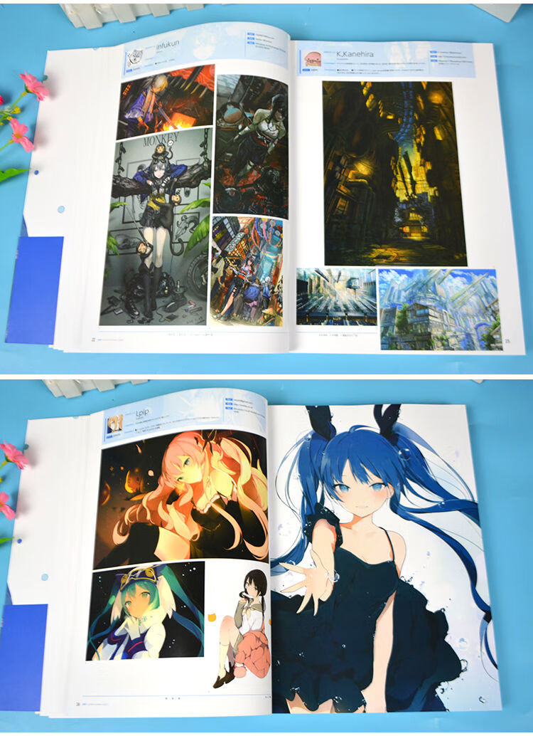 彼女图鉴pixiv年鉴2017宝井理人宫崎骏插图2021思春雨日漫原版漫画集