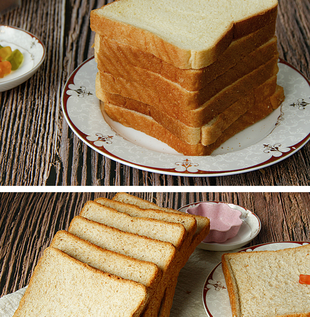 曼可顿全麦高纤维面包超醇吐司切片早餐1-5袋饱腹健身7天短保 强化