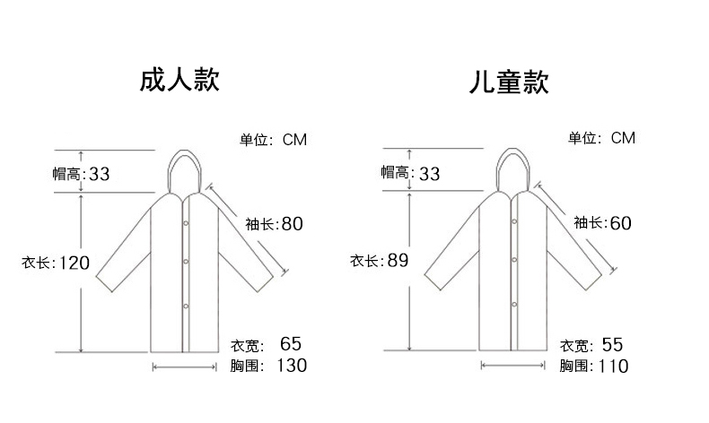 雨衣长款全身便携登山徒步背包单车一次性加厚户外男骑行旅行 天蓝