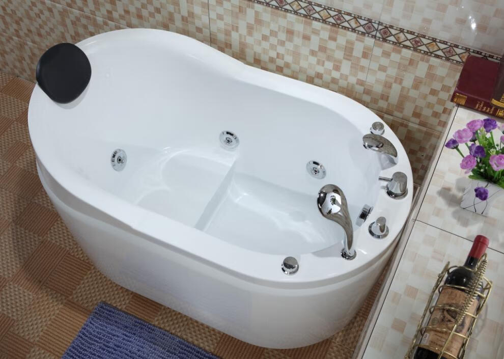 2-1.5,1.7 浴缸手动旋转自动下水器 1.7m