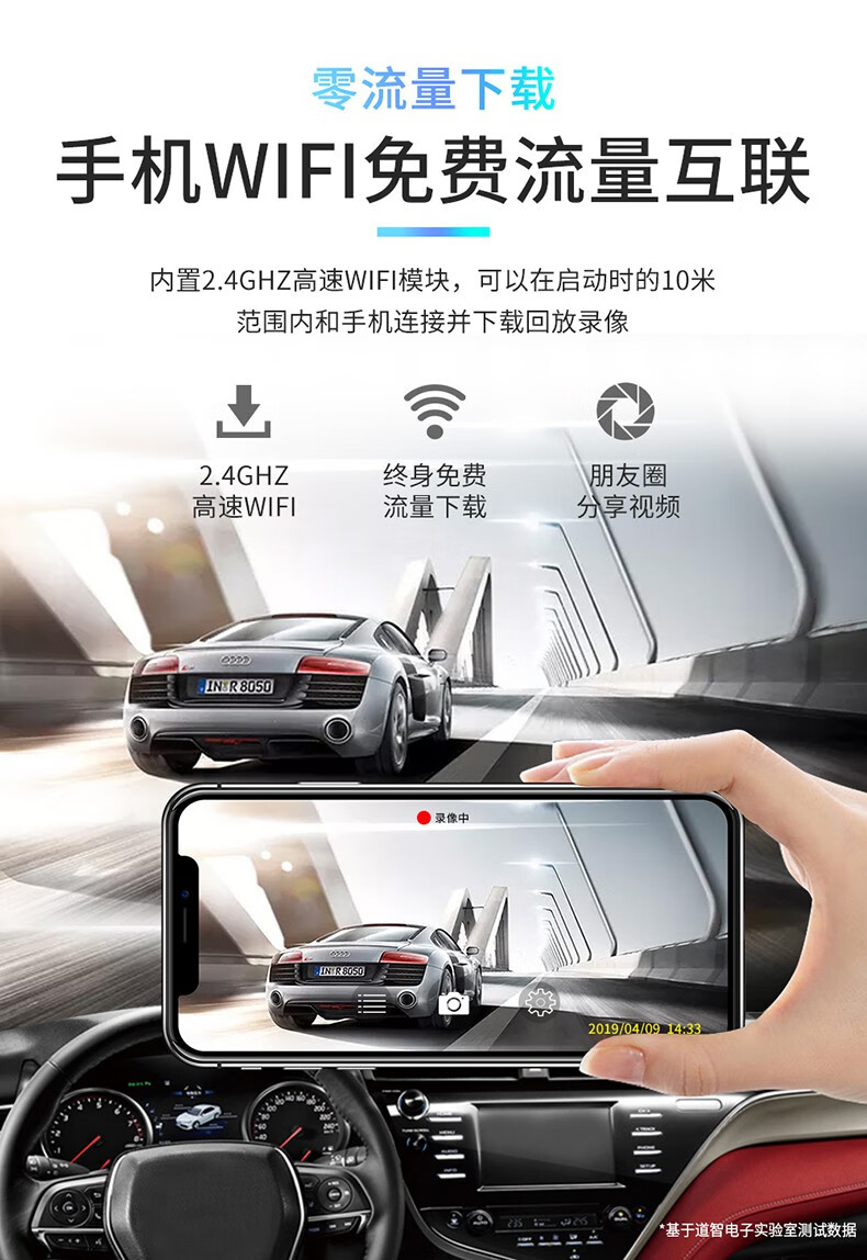 model3/y s model x s60d 90d高清行车记录仪 黑色 套餐二 单镜头