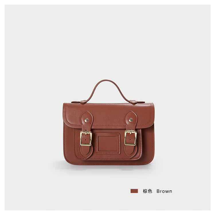 流彗zatchelsanitako美国剑桥包迷你单肩斜挎包包女夏季手拎邮差包盒