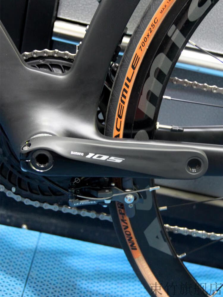 禧玛诺105公路车牙盘 shi.