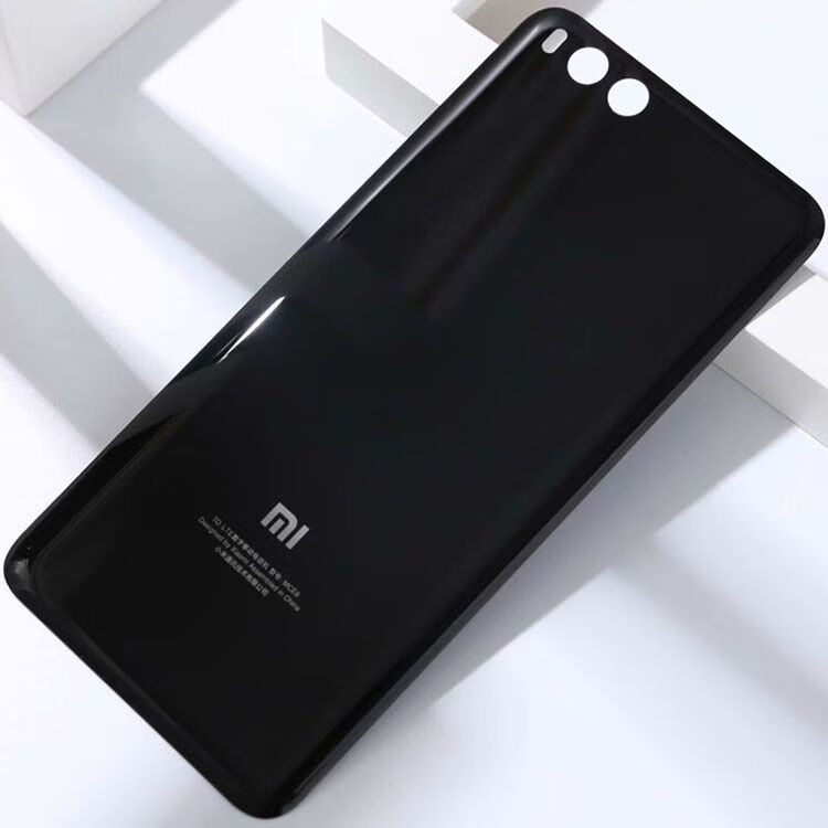 适用小米6后盖于note3玻璃原厂手机改装塑料透明后壳电池盖小米note3