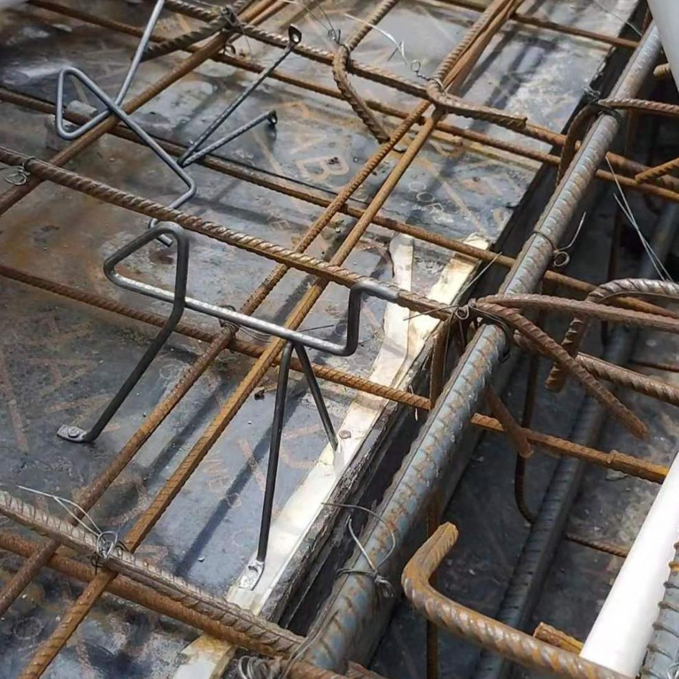 新型吊模支架木工免铁丝绑扎木塞加固压痕款钢筋铁马镫 6cm(300个一箱