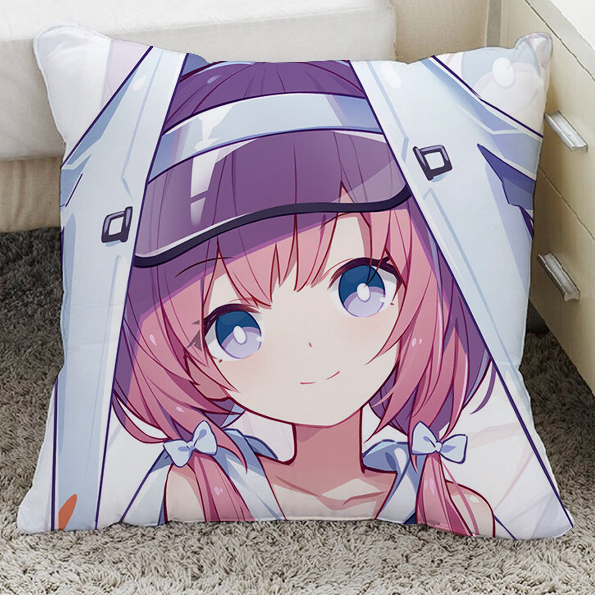 明日方舟周边抱枕朝陇山兔阿米娅斯卡蒂动漫银等身二次元枕头 16 柔软