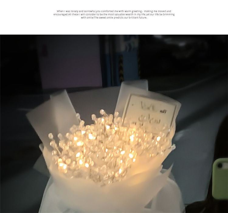 折纸星星花束纸折星星花束创意满天星diy灯花束装饰手工材料包手捧花