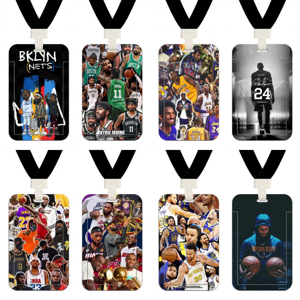 诺利达创意nba篮球球星库里哈登杜兰特公交学生饭卡校牌卡套欧文8号图