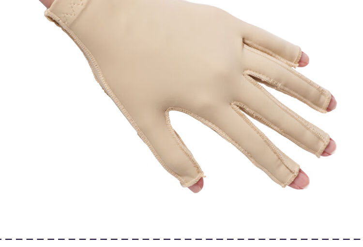 有指手套医用弹力套手指手掌手背烧伤植皮疤痕术后加压绷带有指可定制