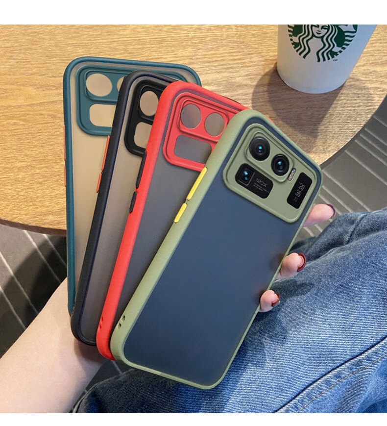 爱享佳小米11ultra手机壳简约适用小米11ultra液态硅胶镜头全包防摔男