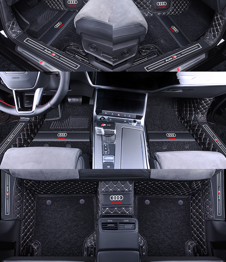 汽车脚垫适用2021款奥迪a6l奥迪a6全包围汽车脚垫地毯360车内装饰用品