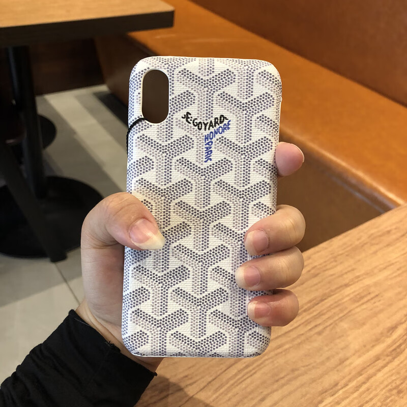goyard戈雅iphonexsmax手机壳苹果11pro情侣8plus潮牌xr个性7皮质