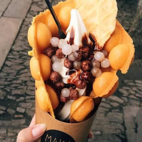 五折 妙利大米港式鸡蛋仔预拌粉 港式蛋仔粉 冰淇淋鸡蛋仔烘焙原料