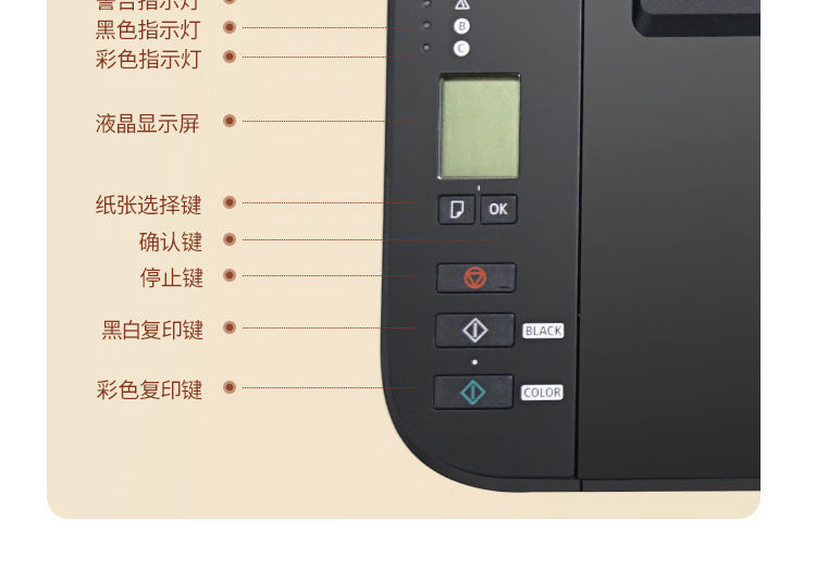华为(huawei)适用彩色喷墨打印机复印一体机手机wifi家用小型连供照片