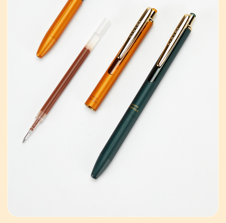 斑马日本zebra斑马jj56不是闷限定复古中性笔jj55黑色彩色金属按动