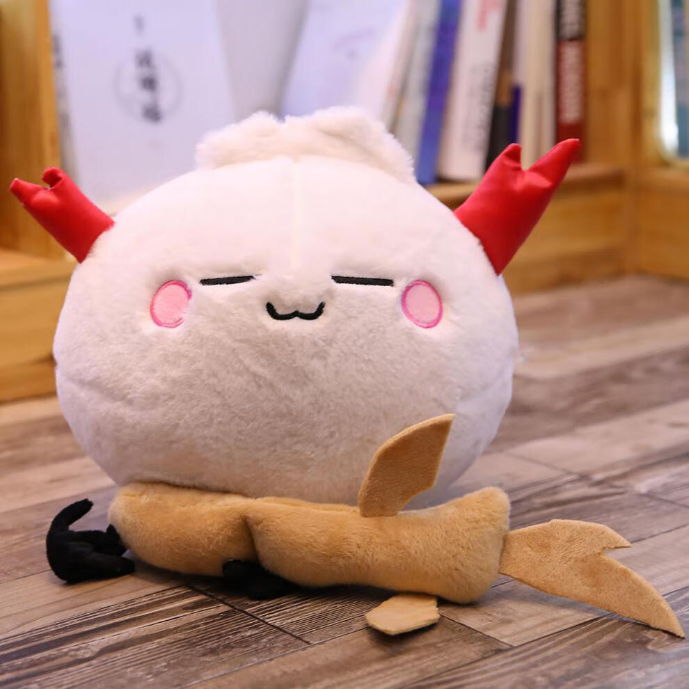 阴阳师周边毛绒茨球黑茨球团子茨林茨木童子cos周边手游动漫黑茨球30