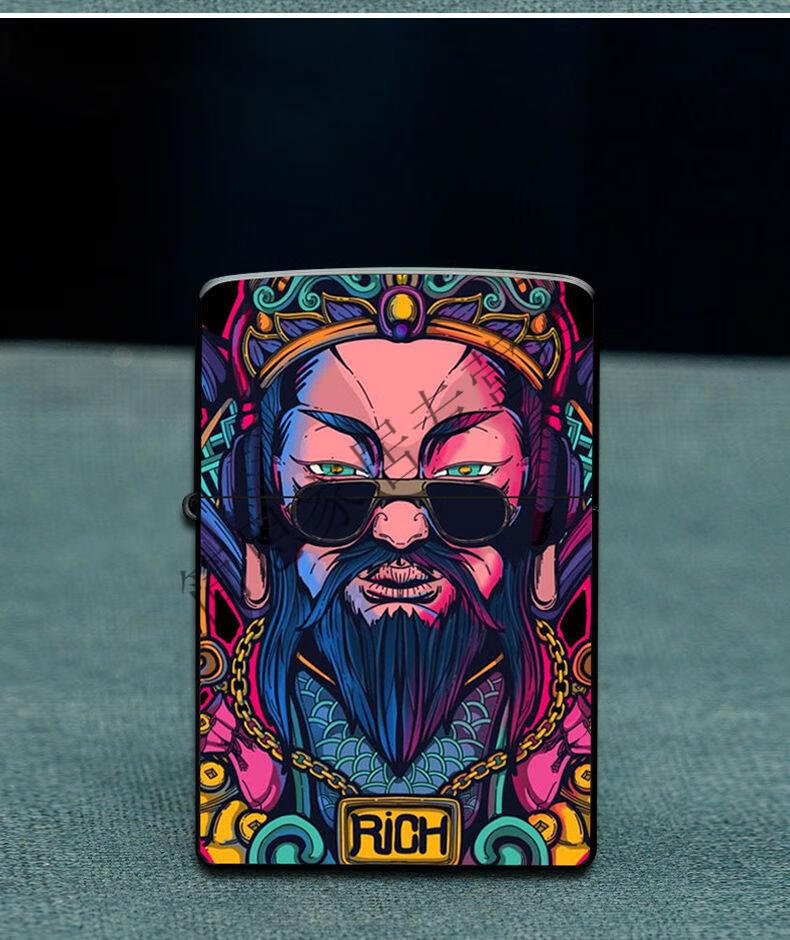 国潮来袭创意个性动漫防风火机可定制送朋友北京咨询后下单supreme60