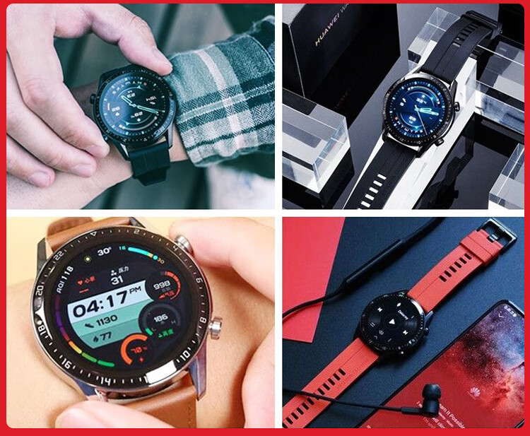 华为huaweigt2运动智能手表两周续航nfcgt2pro支持鸿蒙46mm曜石黑运动