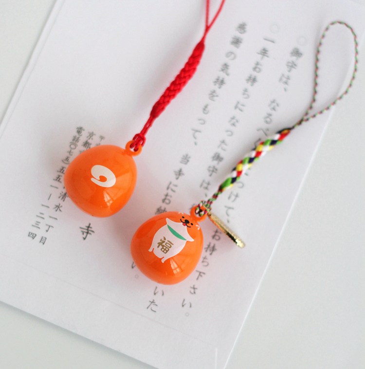 日式水音铃手机链挂件全封闭樱花铃铛御守水琴铃外国人礼物 樱花水音