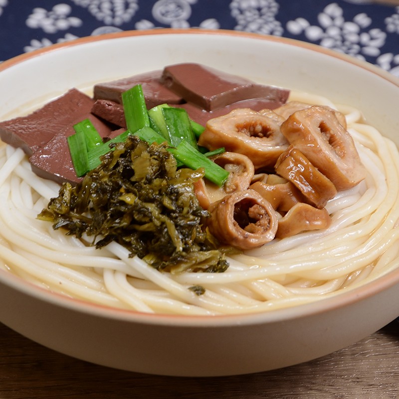 易点心动温州猪脏粉红烧肥肠 常温保存螺蛳猪肠粉速食米线米粉面 2包
