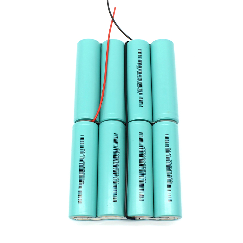 并联焊接18650锂离子电池组移动电源充电宝37v焊接电池组3200mah足量