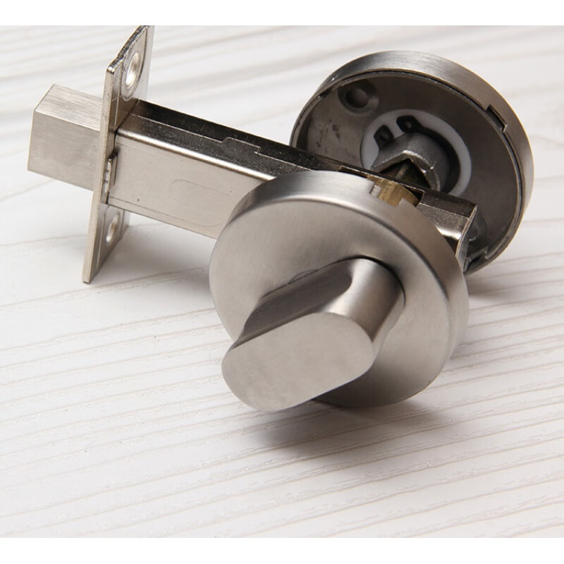 公共厕所卫生间门锁商场指示锁隔断指示锁红绿指示插浴室锁厕所锁 c款