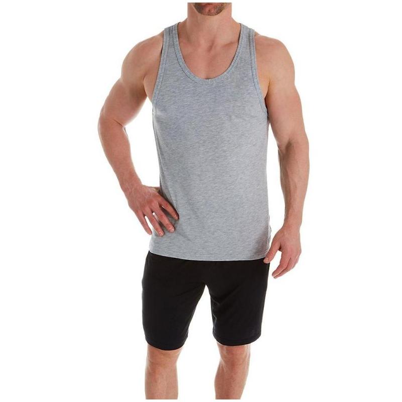 calvinklein男ck背心纯色透气速干基础款透气春夏h300417blackl