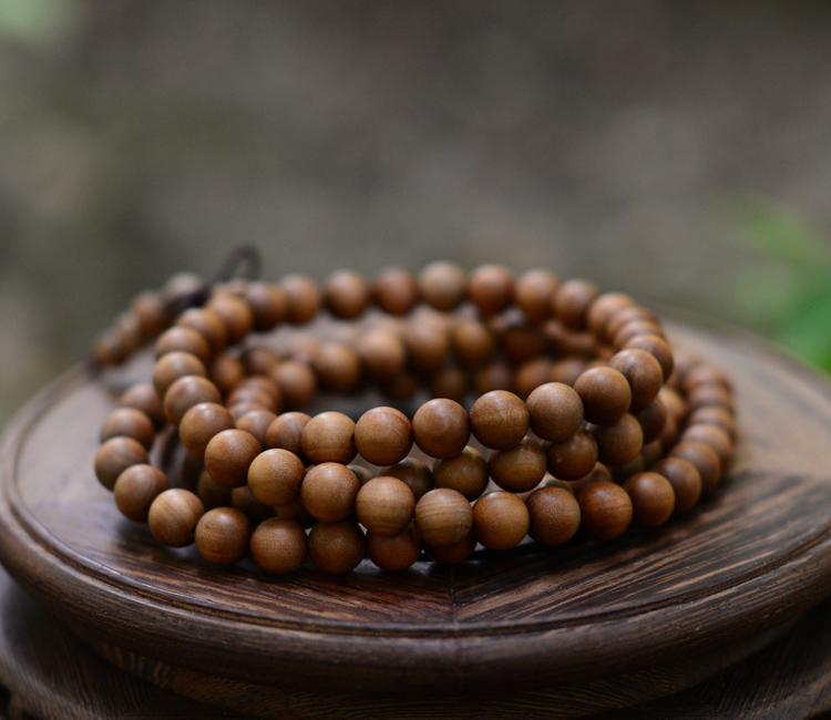 珍韵缘印度迈索尔老山檀香珠老料108高油沉水奶味男女佛珠念珠手串