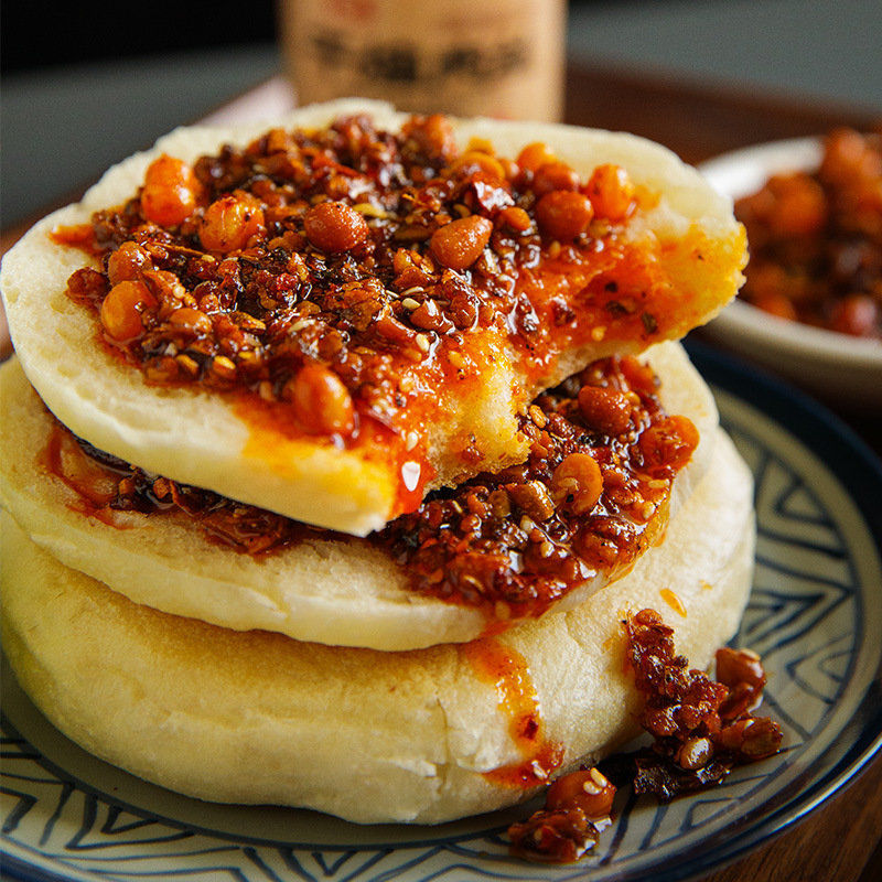 菜欢欢干辣椒酱香辣脆脆花生下酒菜下饭酱油泼辣子夹馍酱 香辣脆190g