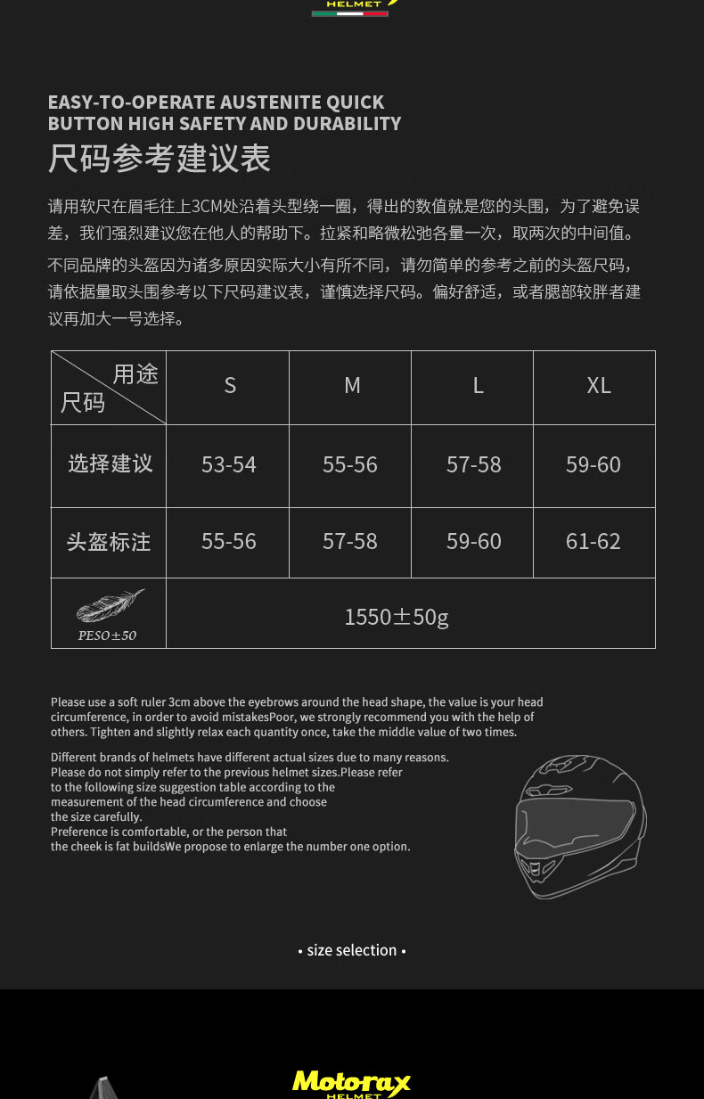 shark头盔大尾翼鲨鱼 motorax摩雷士r50s锦鲤全盔头盔大尾翼男女摩托