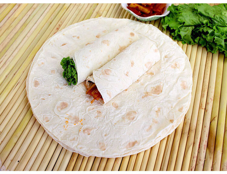 山东大饼手工单饼卤肉卷饼皮鸡肉卷面饼速食早餐烙馍春饼 23-25张左右